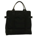 GUCCI Chain Hand Bag Nylon Black 115517 58800