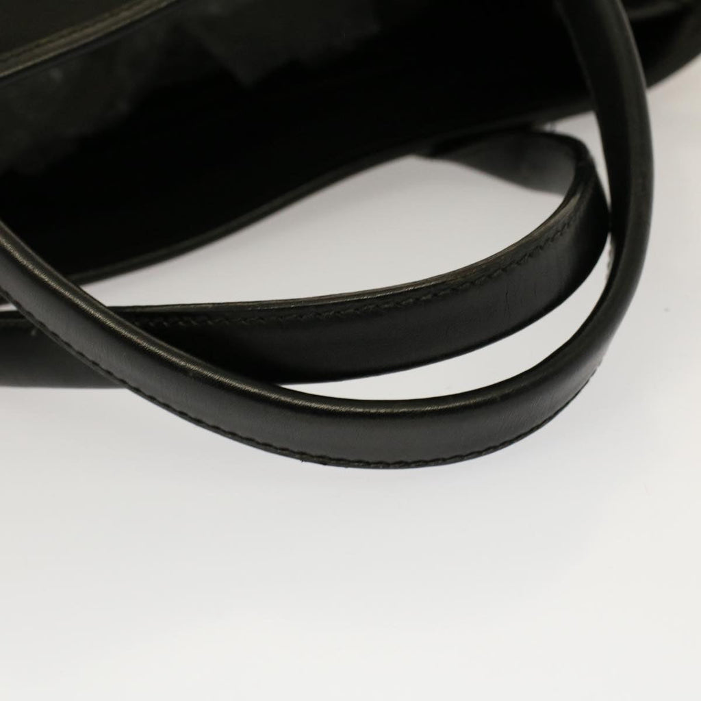 GUCCI Chain Hand Bag Nylon Black 115517 58800