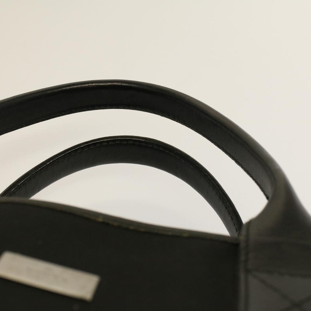 GUCCI Chain Hand Bag Nylon Black 115517 58800