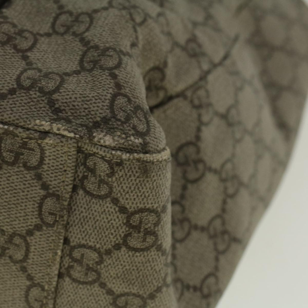 GUCCI GG Canvas Tote Bag Coated Canvas Beige 141624 58802