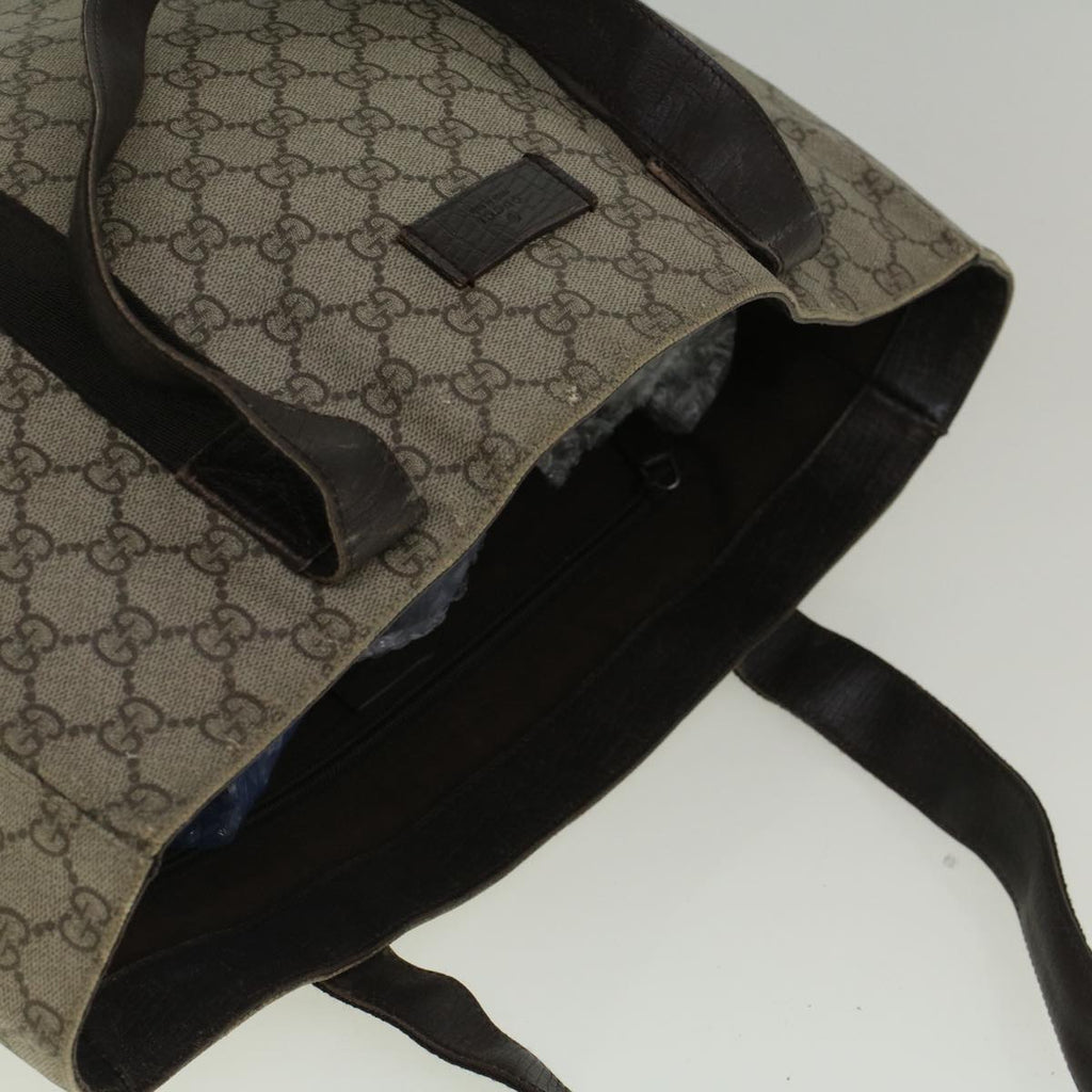 GUCCI GG Canvas Tote Bag Coated Canvas Beige 141624 58802