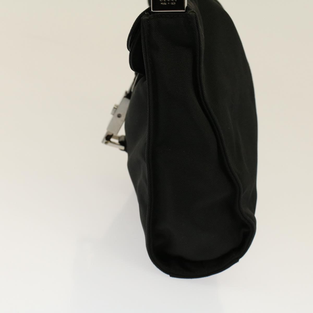 GUCCI Jackie Shoulder Bag Nylon Black 58805