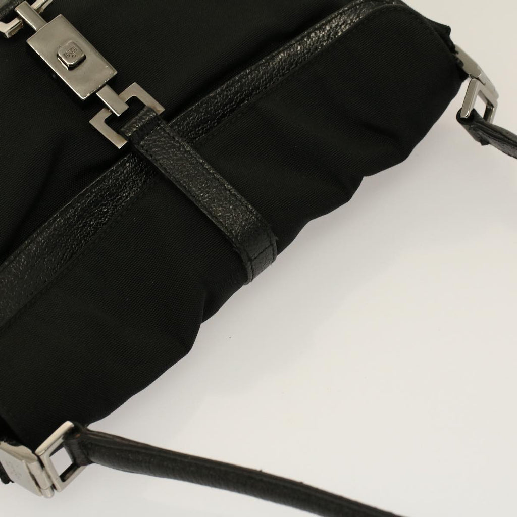 GUCCI Jackie Shoulder Bag Nylon Black 58805