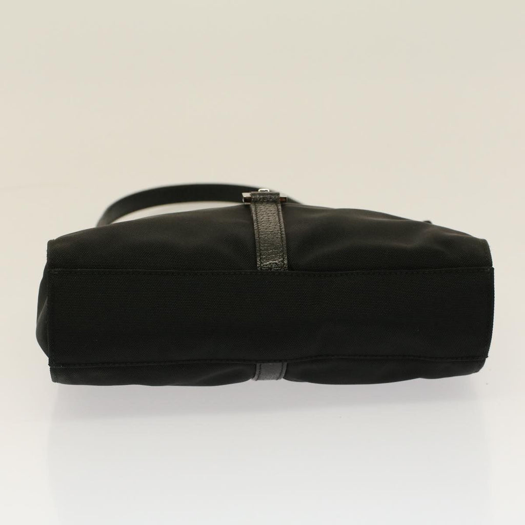 GUCCI Jackie Shoulder Bag Nylon Black 58805