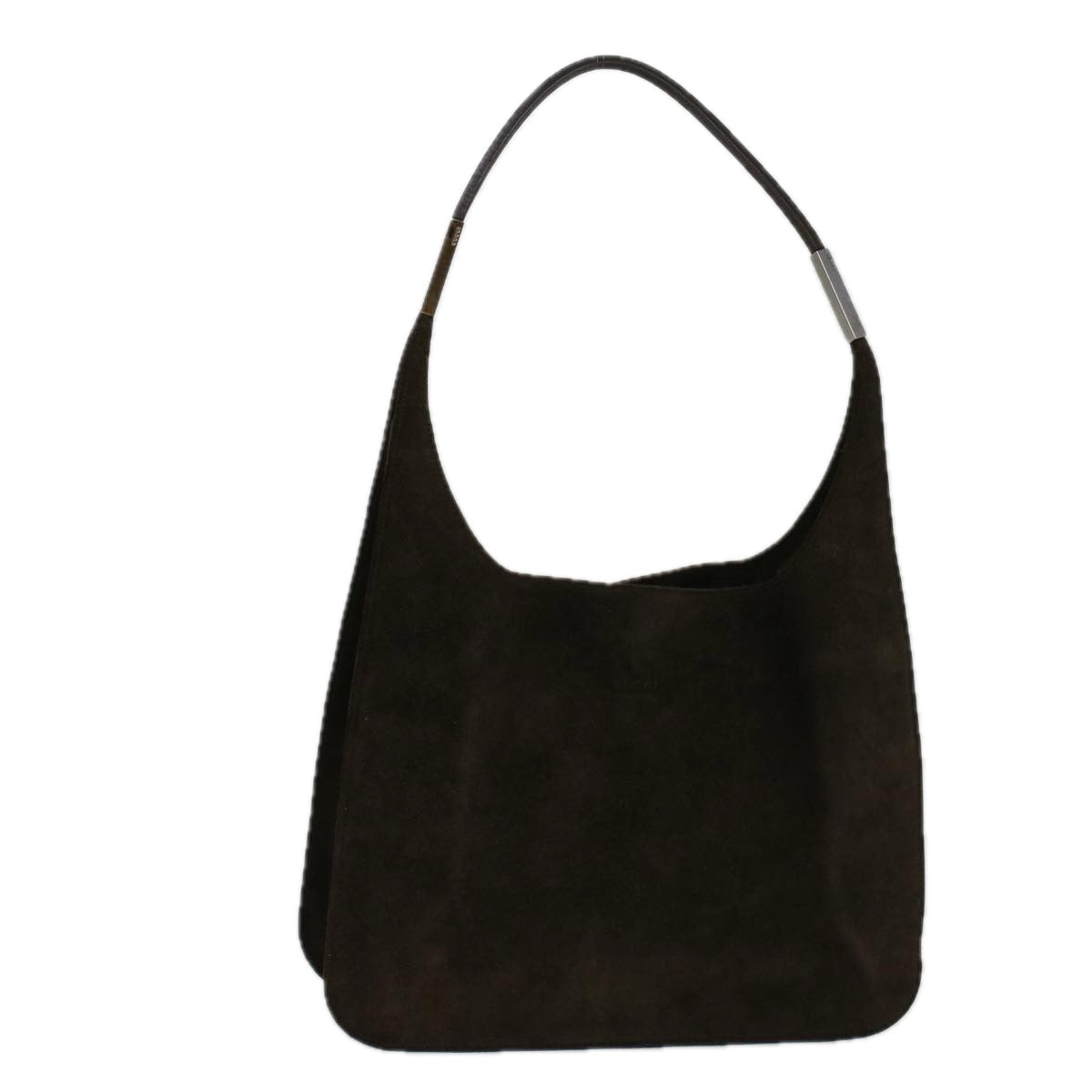 GUCCI Shoulder Bag Suede Brown 091 3167 001998 58812
