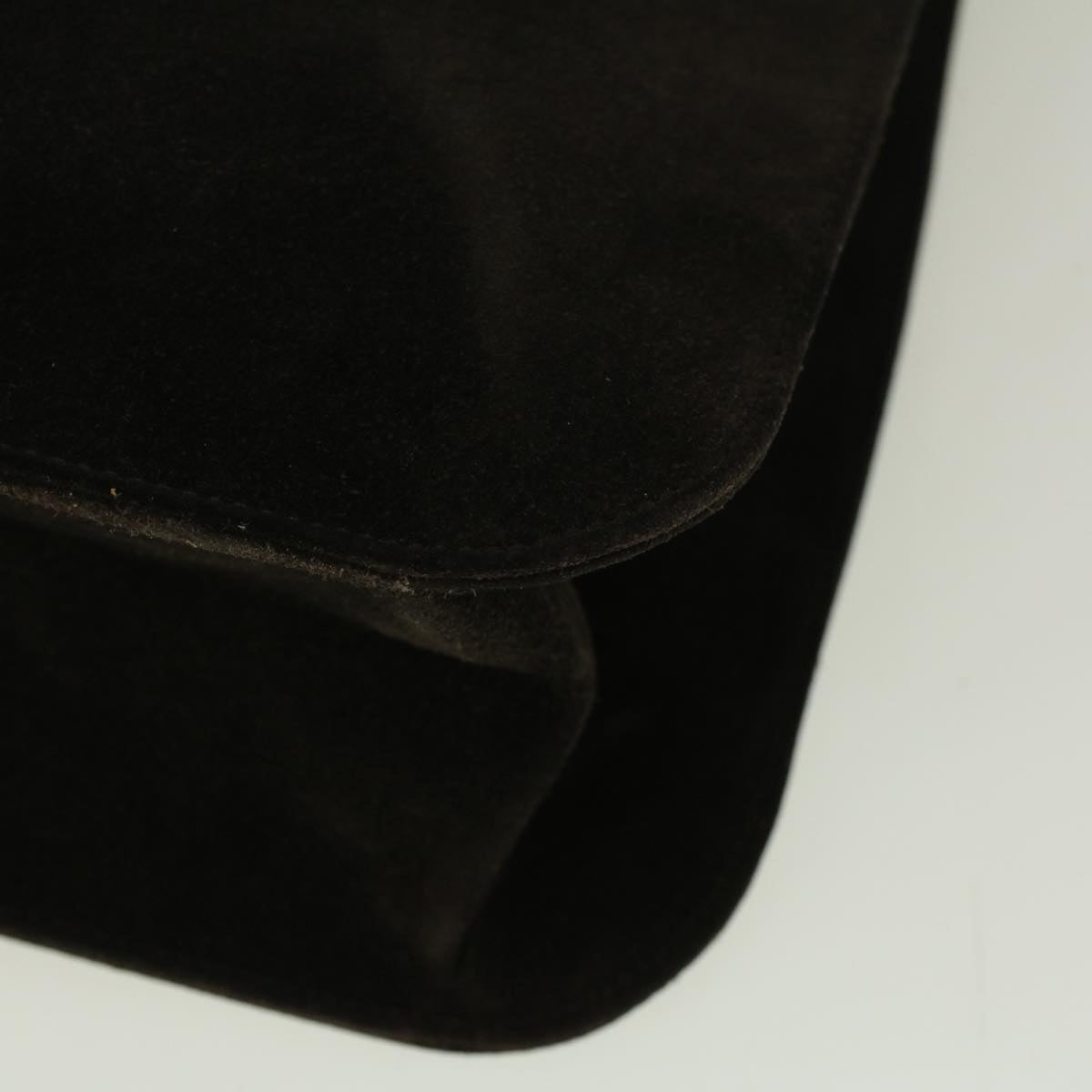 GUCCI Shoulder Bag Suede Brown 091 3167 001998 58812