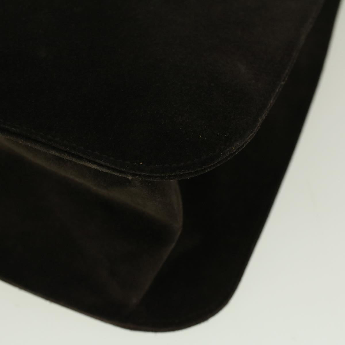 GUCCI Shoulder Bag Suede Brown 091 3167 001998 58812