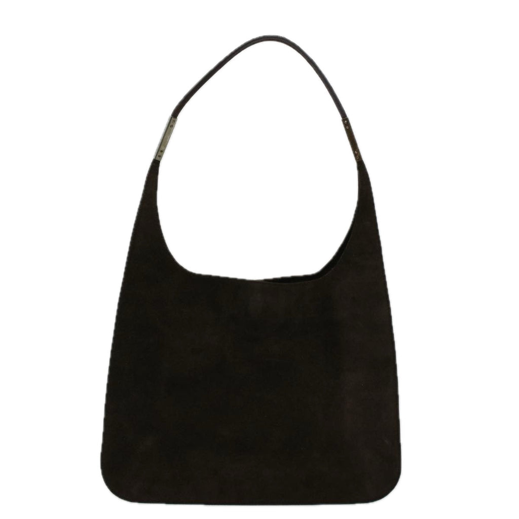GUCCI Shoulder Bag Suede Brown 091 3167 001998 58812