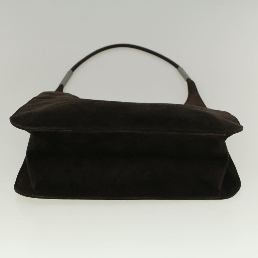 GUCCI Shoulder Bag Suede Brown 091 3167 001998 58812