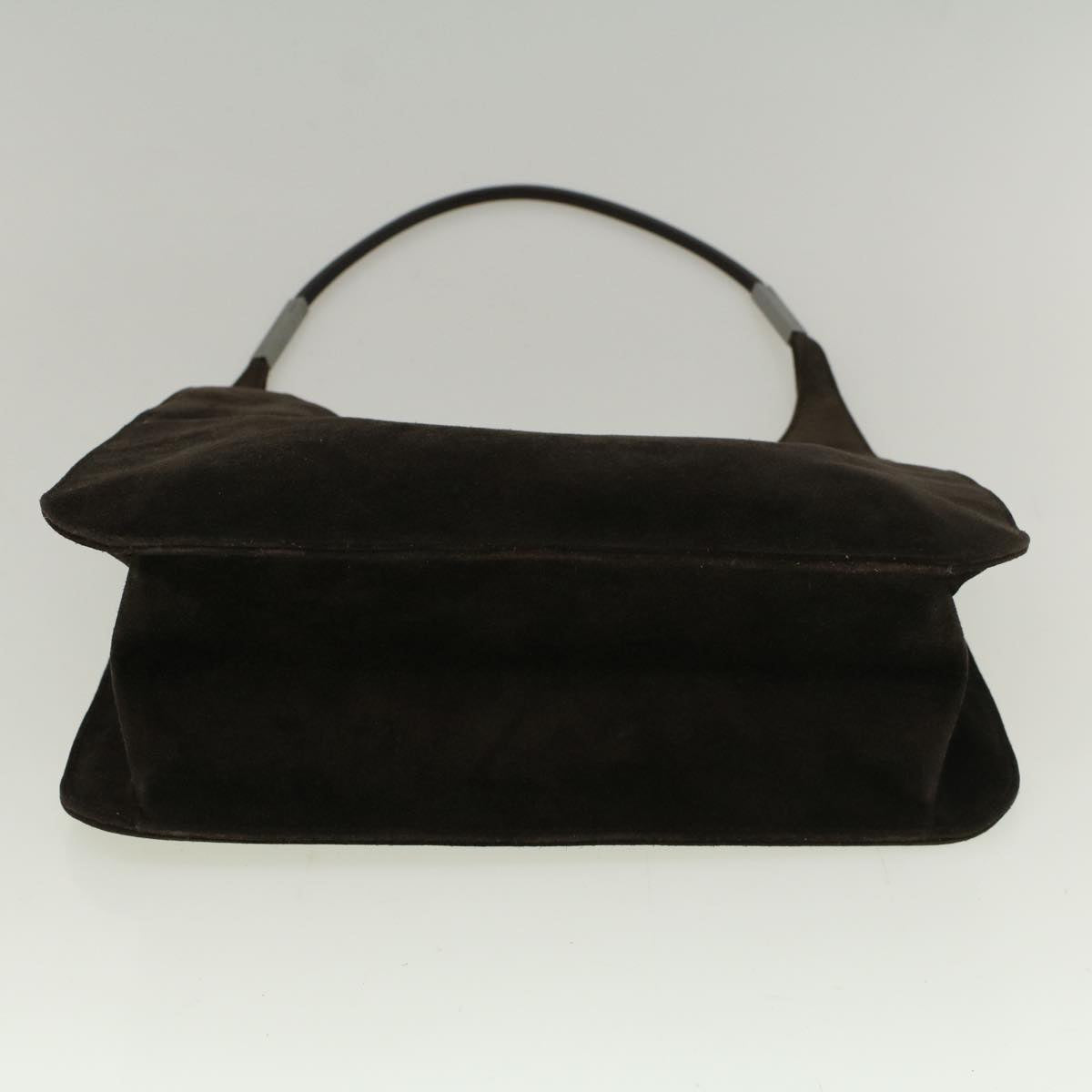 GUCCI Shoulder Bag Suede Brown 091 3167 001998 58812
