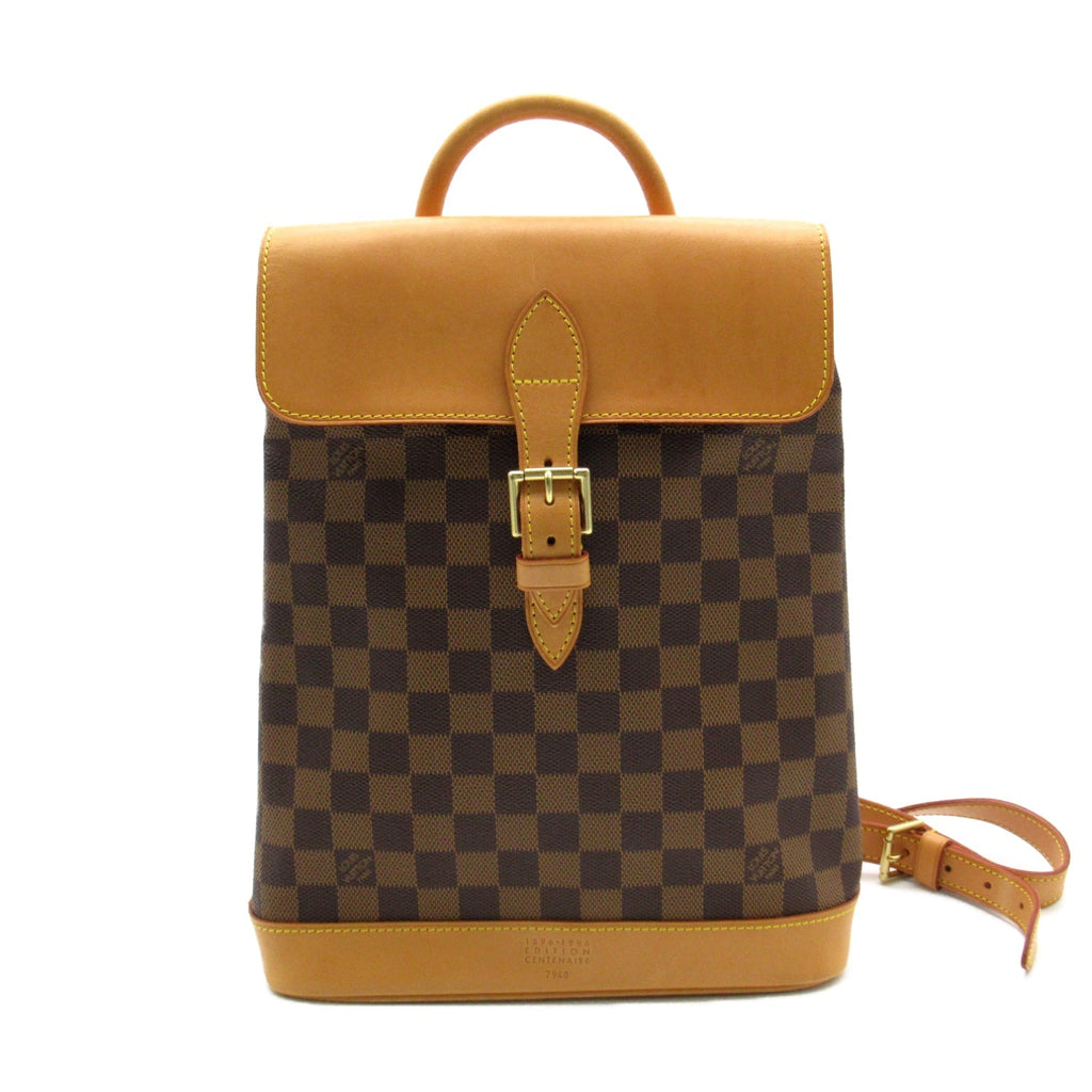 Louis Vuitton Louis Vuitton Alcan Rucksack Backpack Bag PVC Coated Canvas Damier  Brown N99038