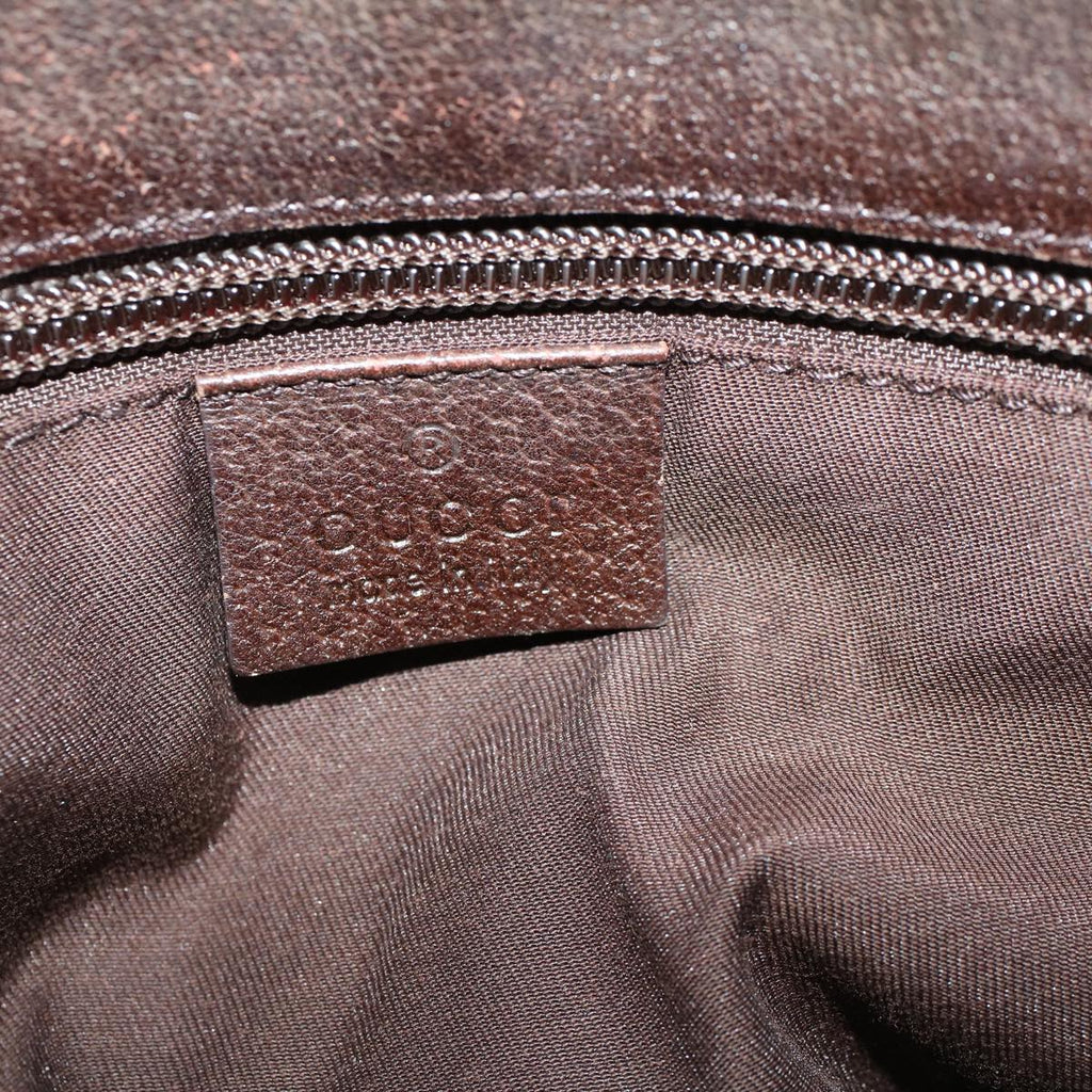 GUCCI GG Canvas Shoulder Bag Beige 114273 58917
