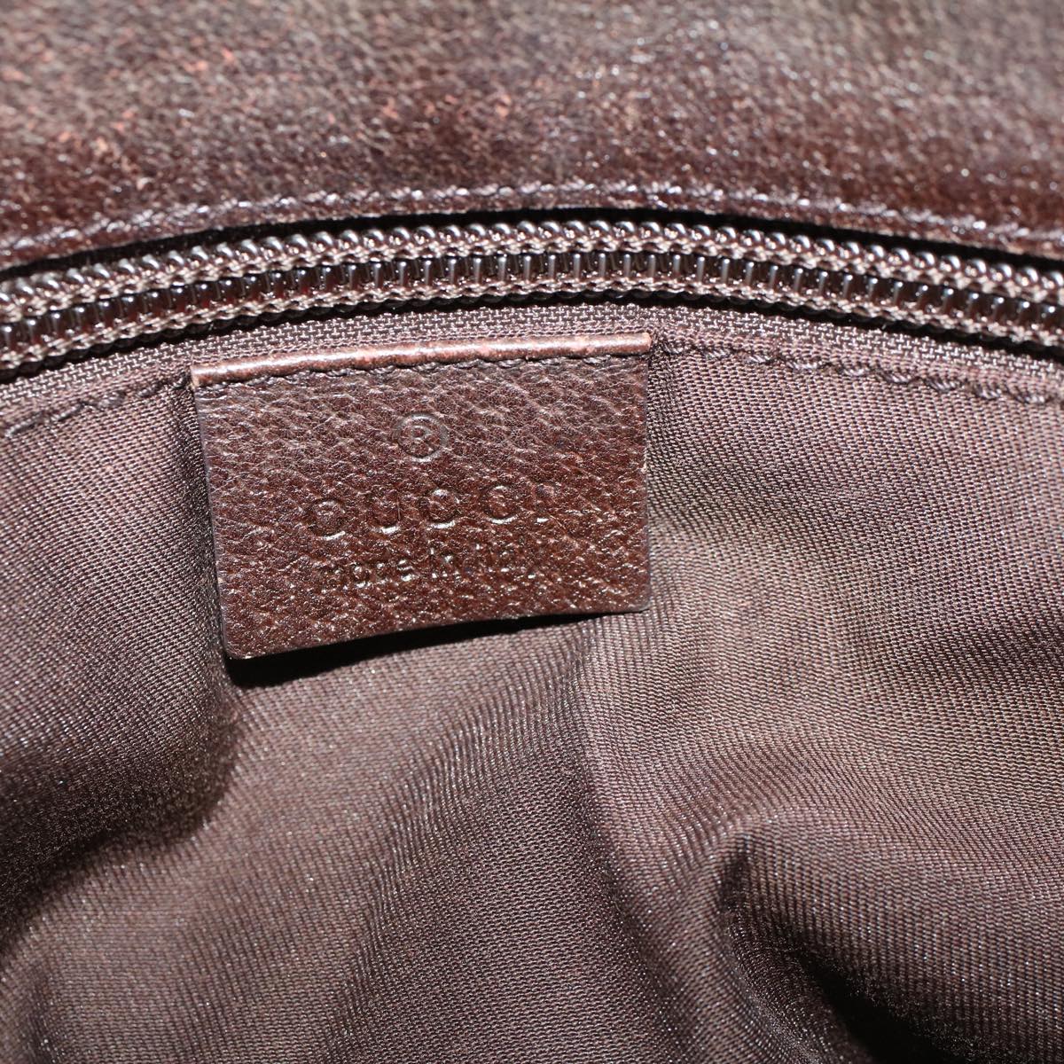 GUCCI GG Canvas Shoulder Bag Beige 114273 58917