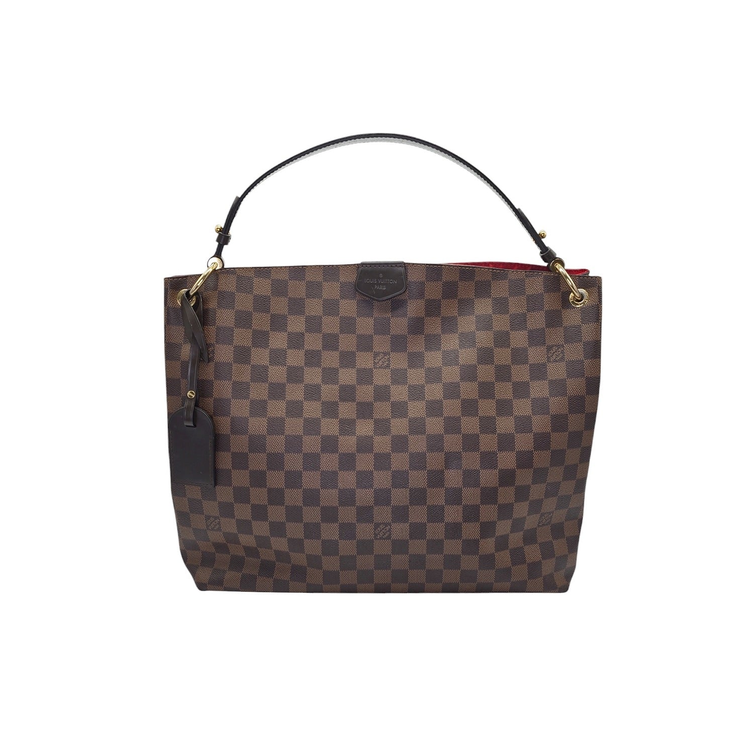 Louis Vuitton Damier Ebene Graceful Hobo Bag