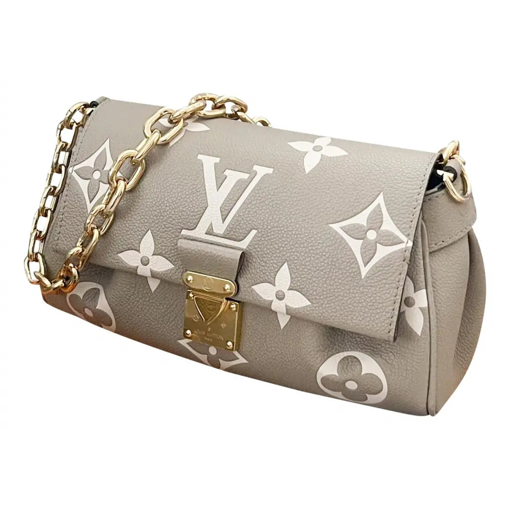 Louis Vuitton Favorite NM Handbag Bicolor Monogram Empreinte Giant