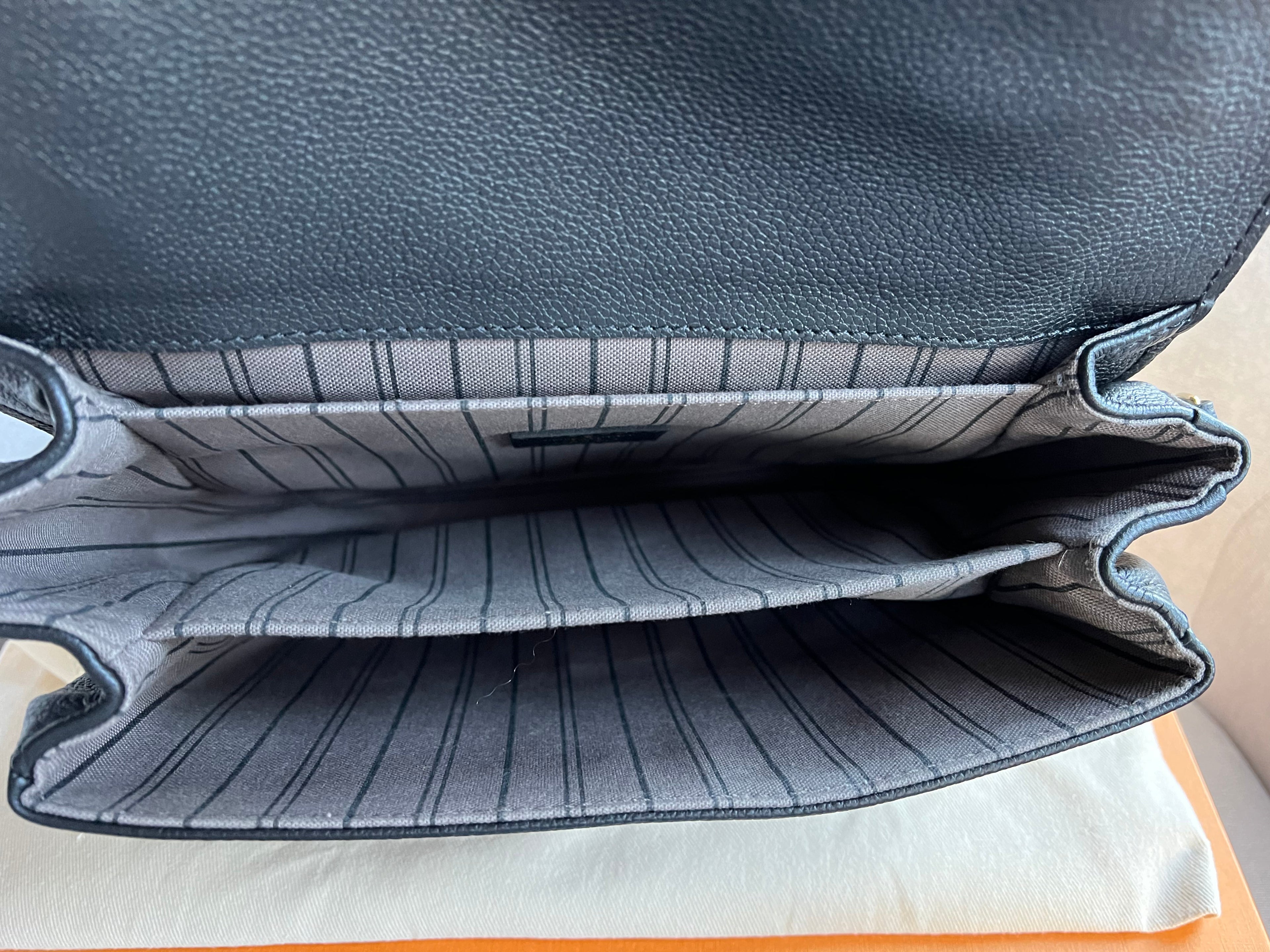 Louis Vuitton Pochette Metis Black Empreinte (RRP £2,110)