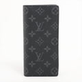 Louis Vuitton Monogram Portefolio Brother M61697 Black Wallet