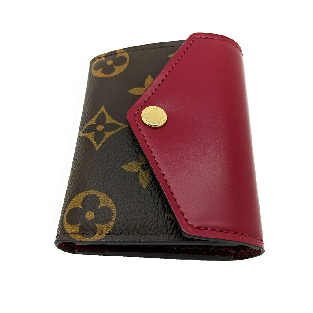 Louis Vuitton 2018 Monogram Zoé Fuchsia Wallet