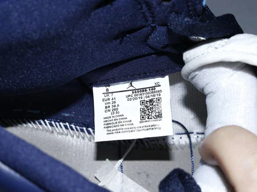 Designer Blue Black White Jordan 1 High Q AJ1 ObsiGLAMIan UNISEX ( Customs And Box ), Jordan 1 Sneakers FREE SHIPPING WITH FEDEX