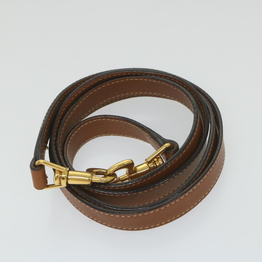 GUCCI Bamboo Hand Bag Leather 2way Brown 007 1014 0231 0 59000