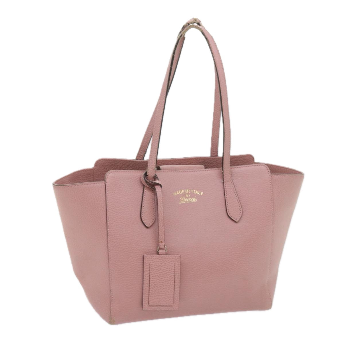 GUCCI Tote Bag Leather Pink 354408 59060