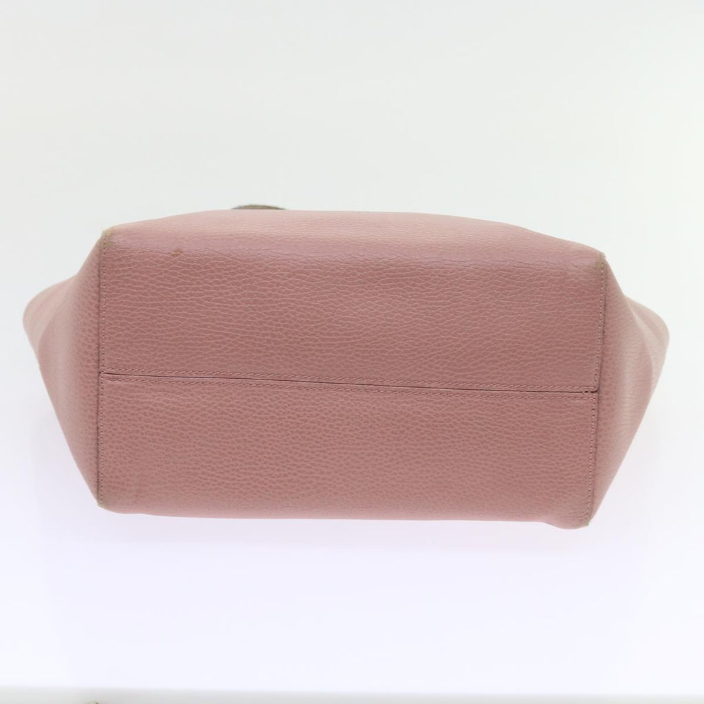 GUCCI Tote Bag Leather Pink 354408 59060