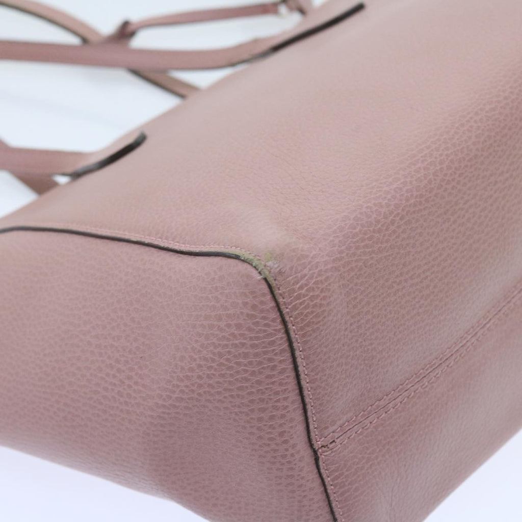 GUCCI Tote Bag Leather Pink 354408 59060