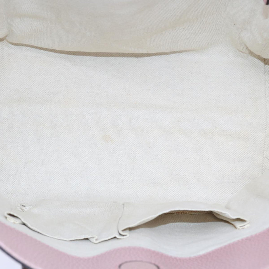 GUCCI Tote Bag Leather Pink 354408 59060
