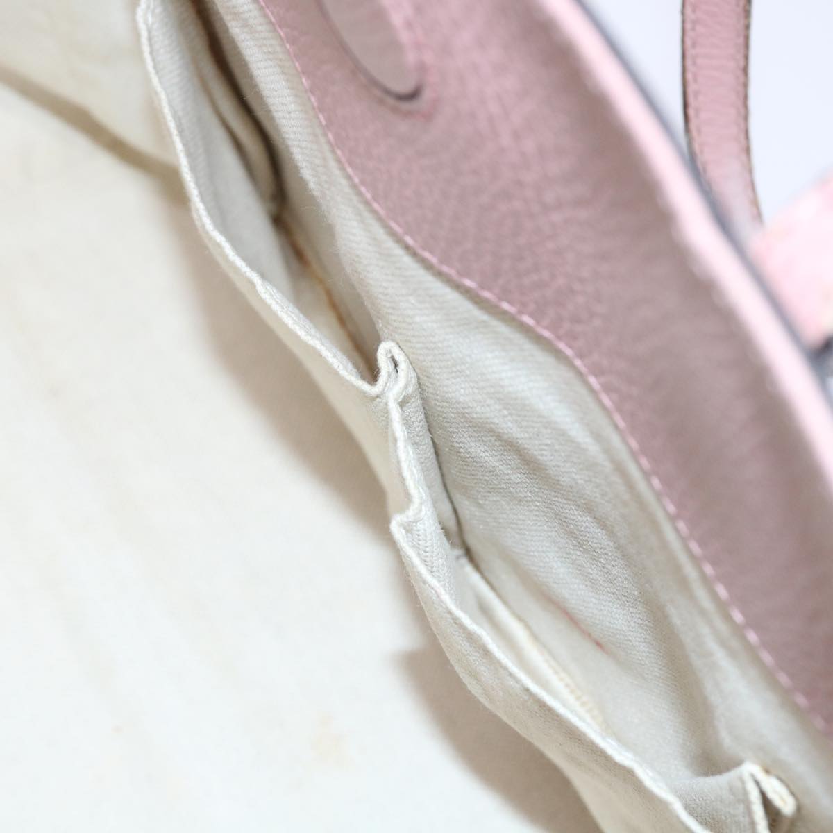 GUCCI Tote Bag Leather Pink 354408 59060