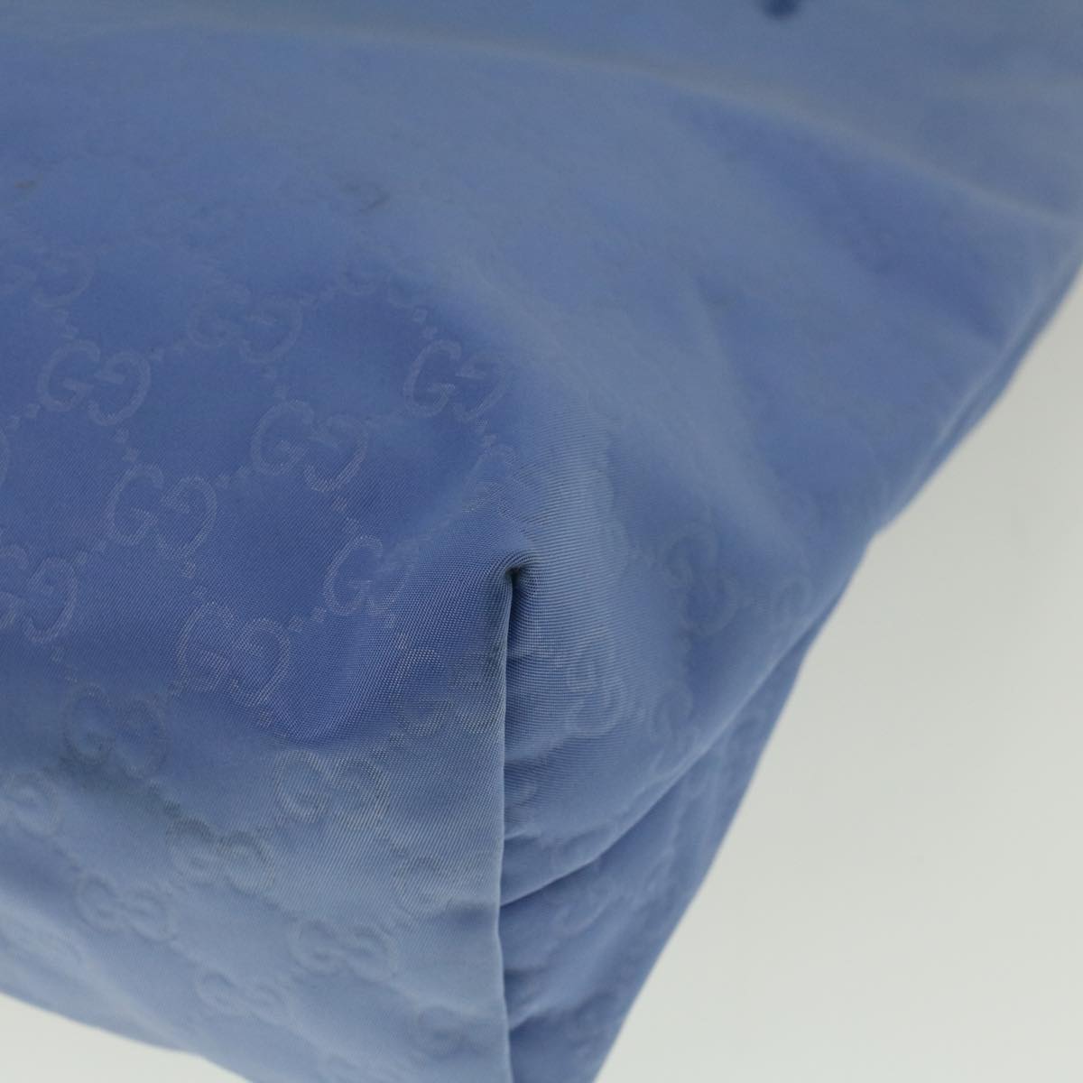 GUCCI GG Canvas Tote Bag Blue 295252 59064