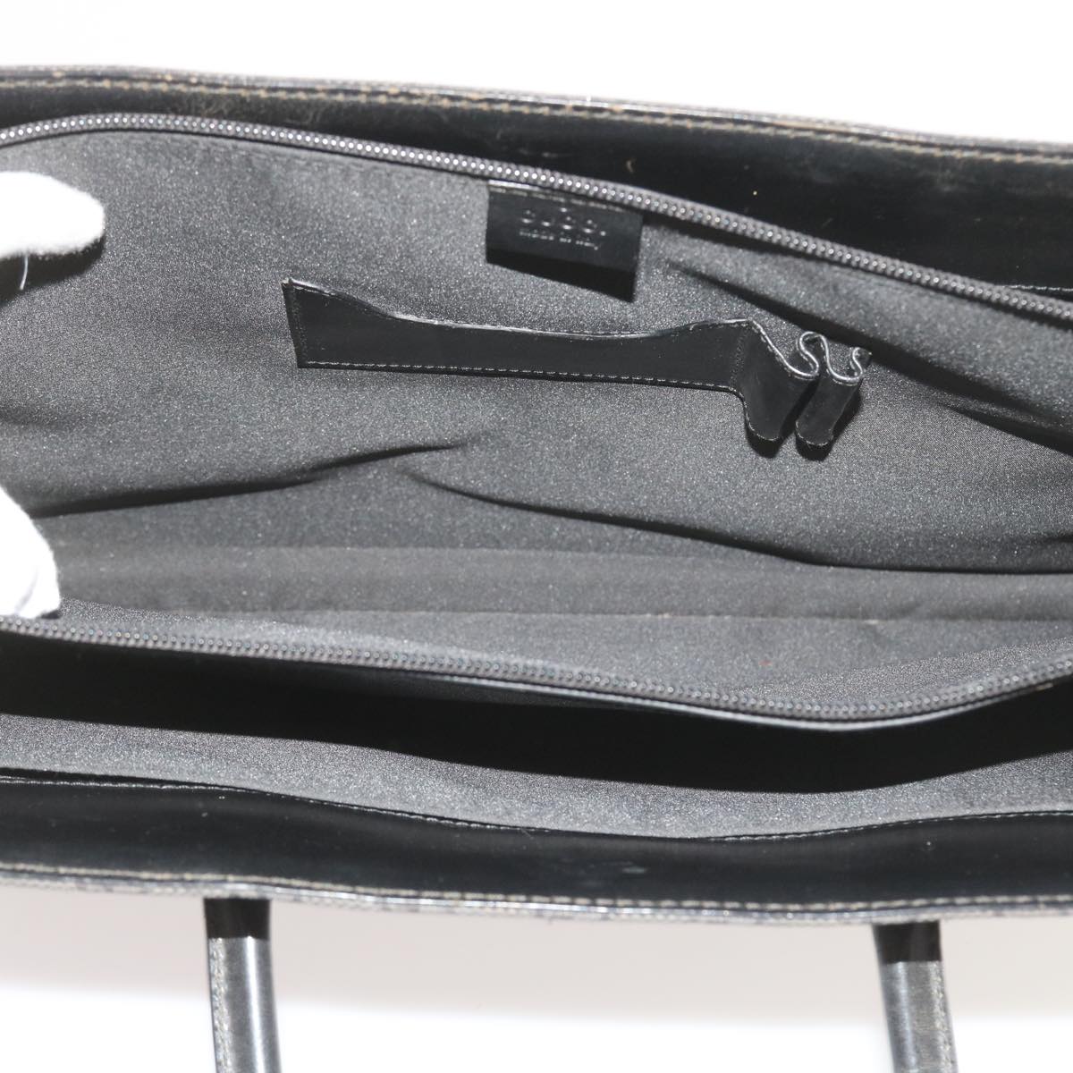 GUCCI GG Canvas Hand Bag Black 015 3708 001998 59067