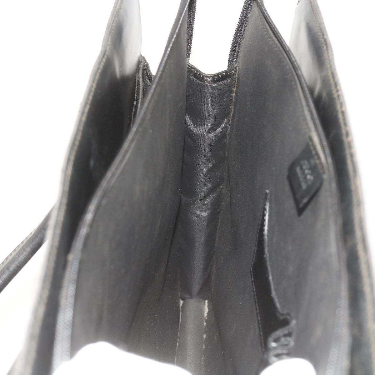GUCCI GG Canvas Hand Bag Black 015 3708 001998 59067
