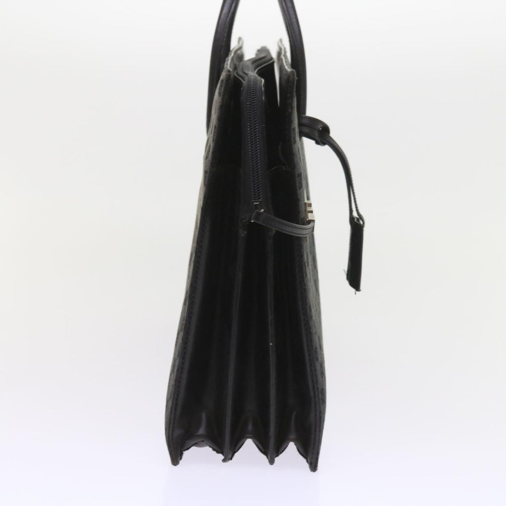 GUCCI GG Canvas Hand Bag Black 015 3708 001998 59067