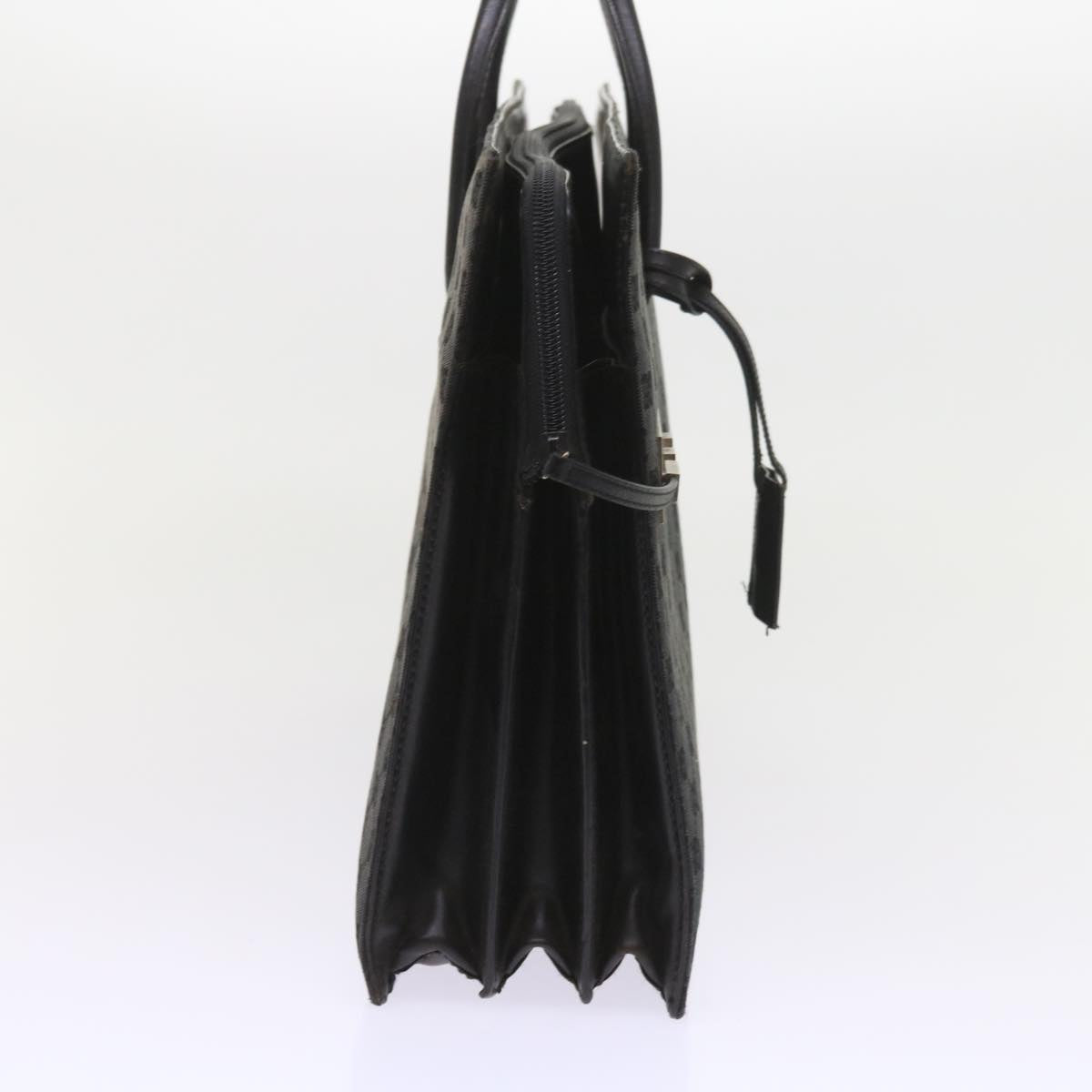 GUCCI GG Canvas Hand Bag Black 015 3708 001998 59067