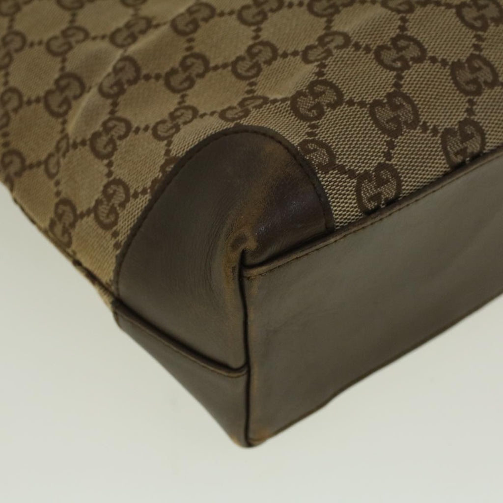 GUCCI GG Canvas Hand Bag Beige 002 1119 002113 59068