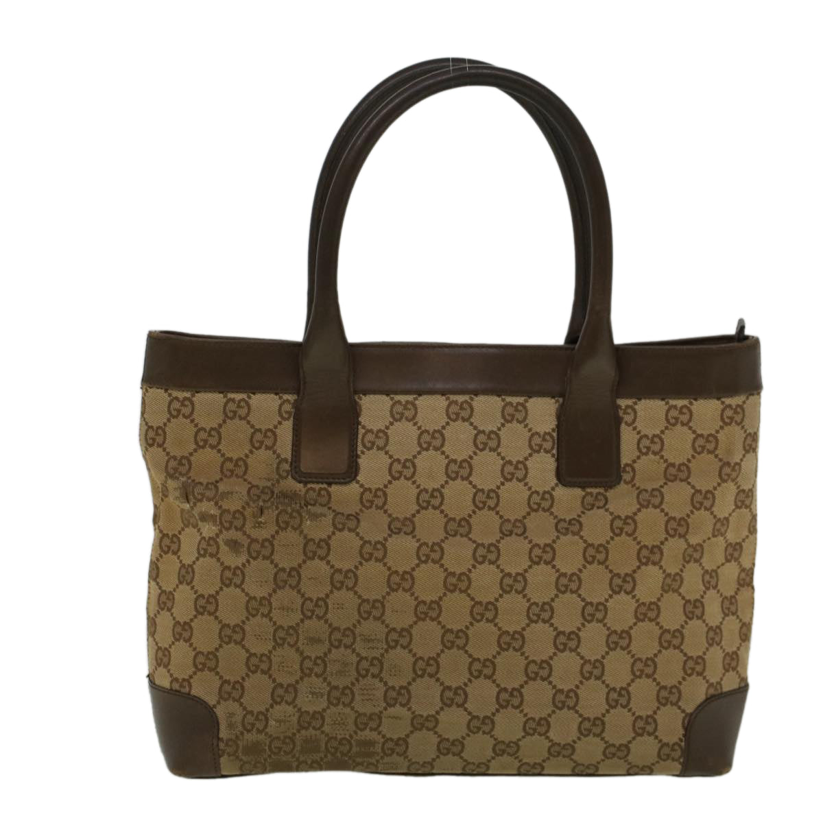 GUCCI GG Canvas Hand Bag Beige 002 1119 002113 59068