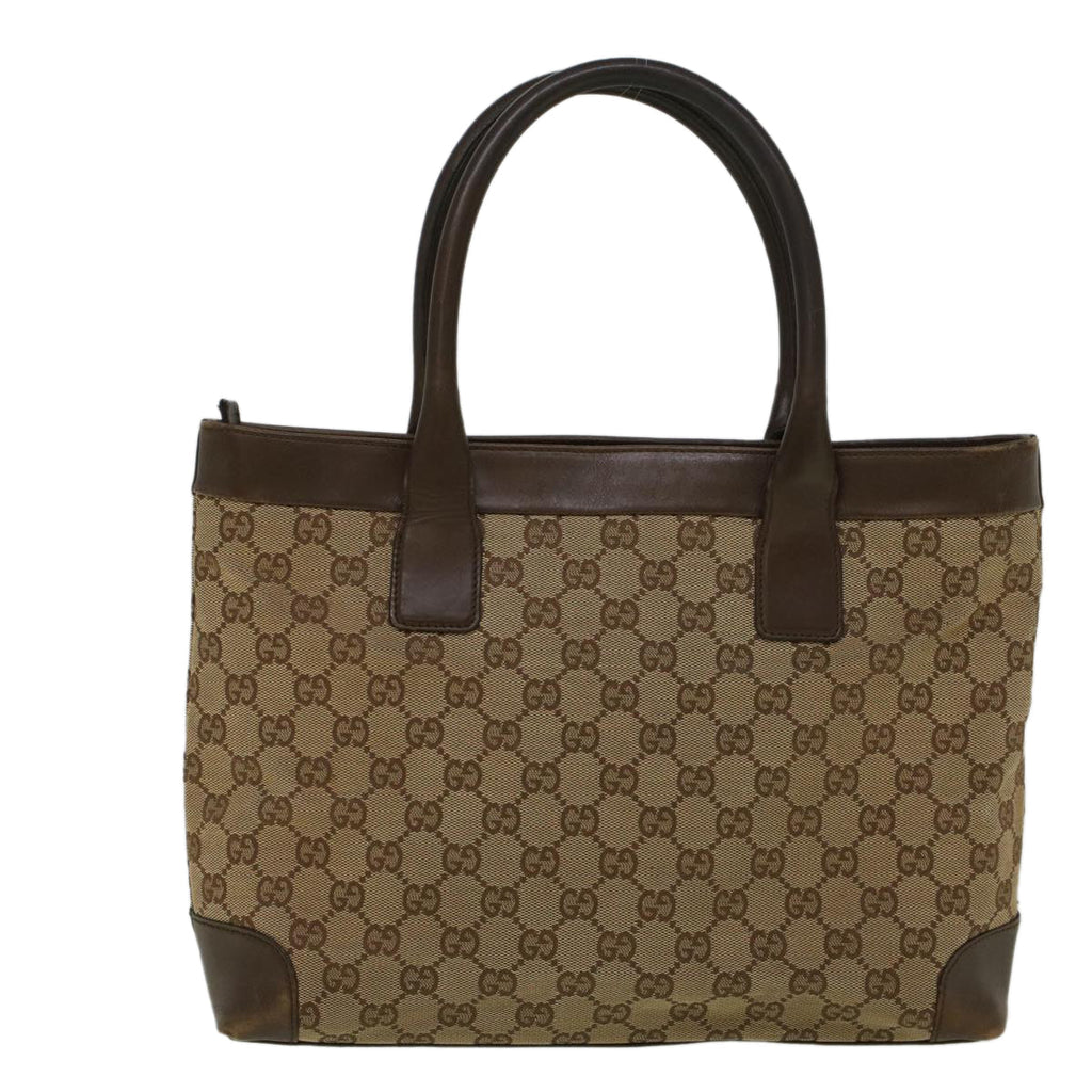 GUCCI GG Canvas Hand Bag Beige 002 1119 002113 59068