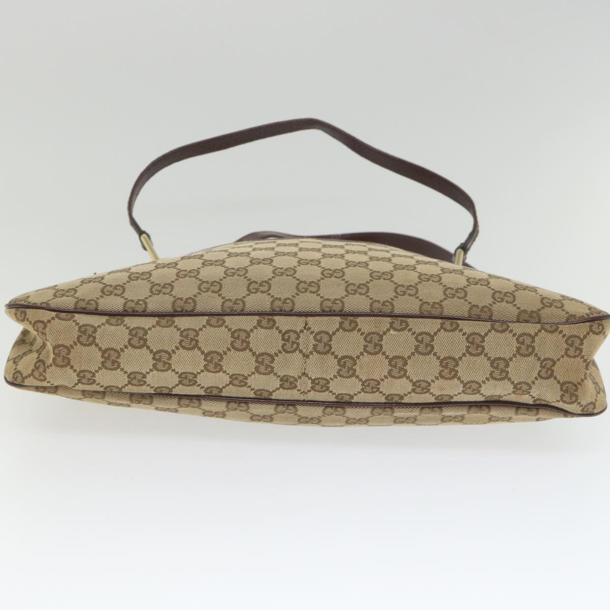 GUCCI GG Canvas Tote Bag Beige 121023 59071