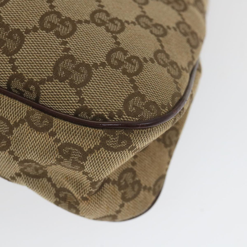 GUCCI GG Canvas Tote Bag Beige 121023 59071