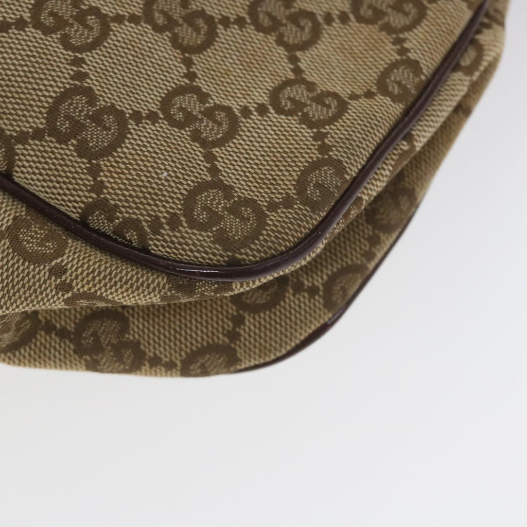 GUCCI GG Canvas Tote Bag Beige 121023 59071