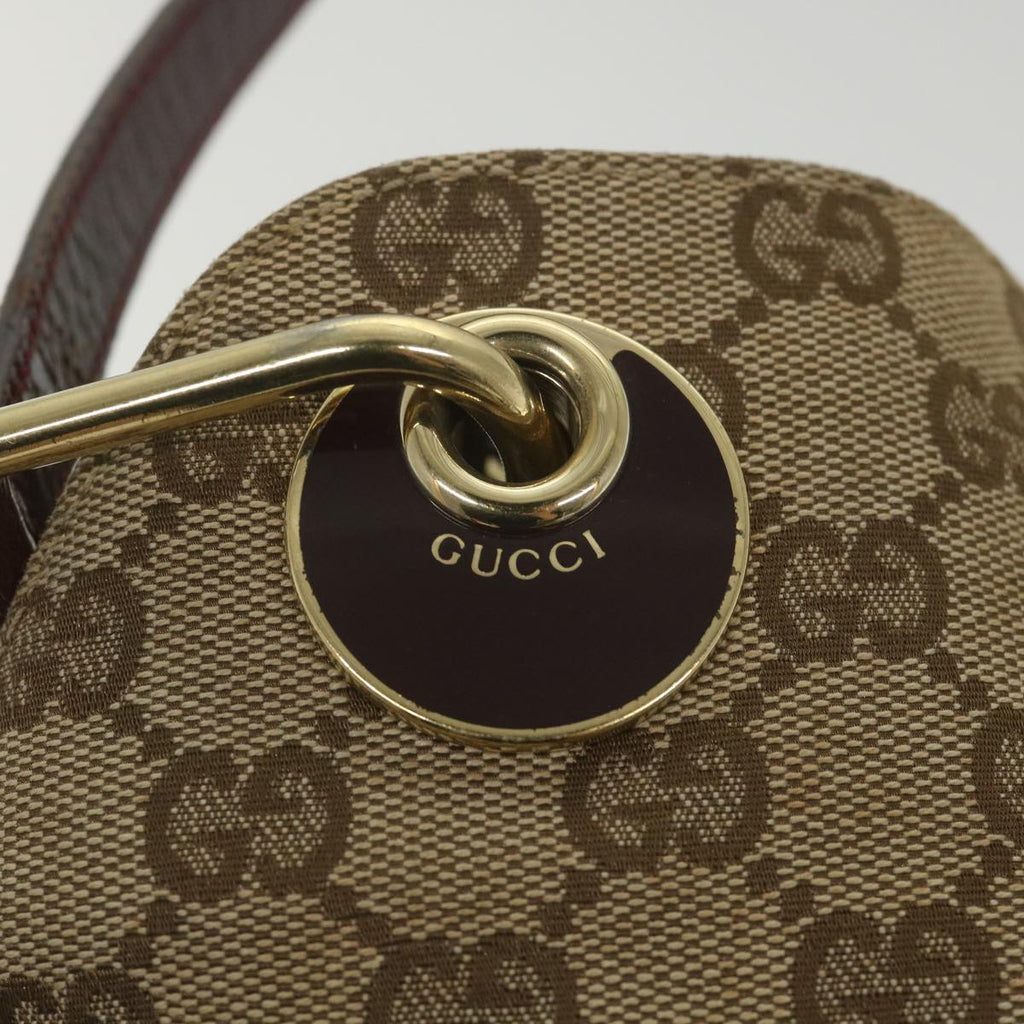 GUCCI GG Canvas Tote Bag Beige 121023 59071