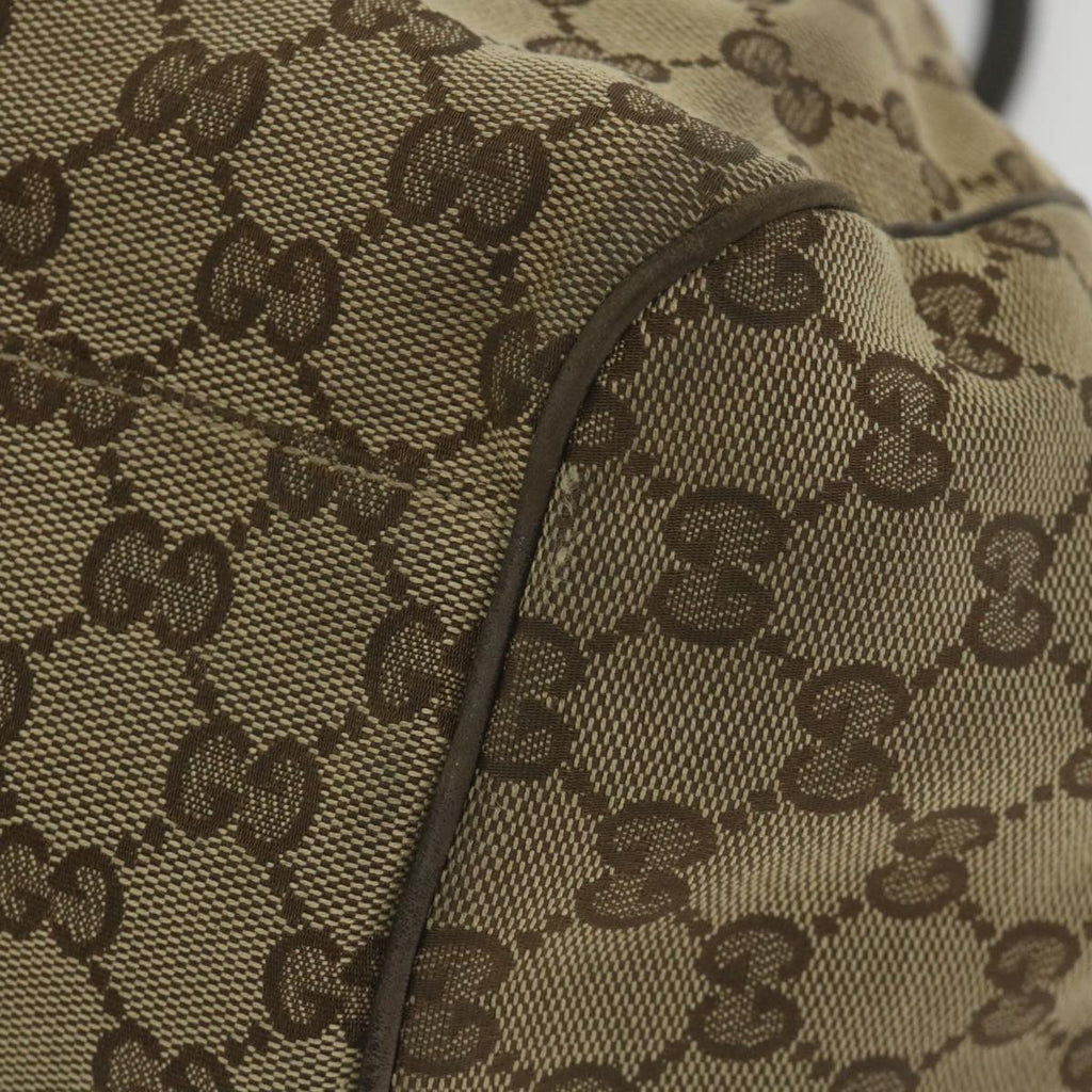 GUCCI GG Canvas Hand Bag Beige 223974 59072