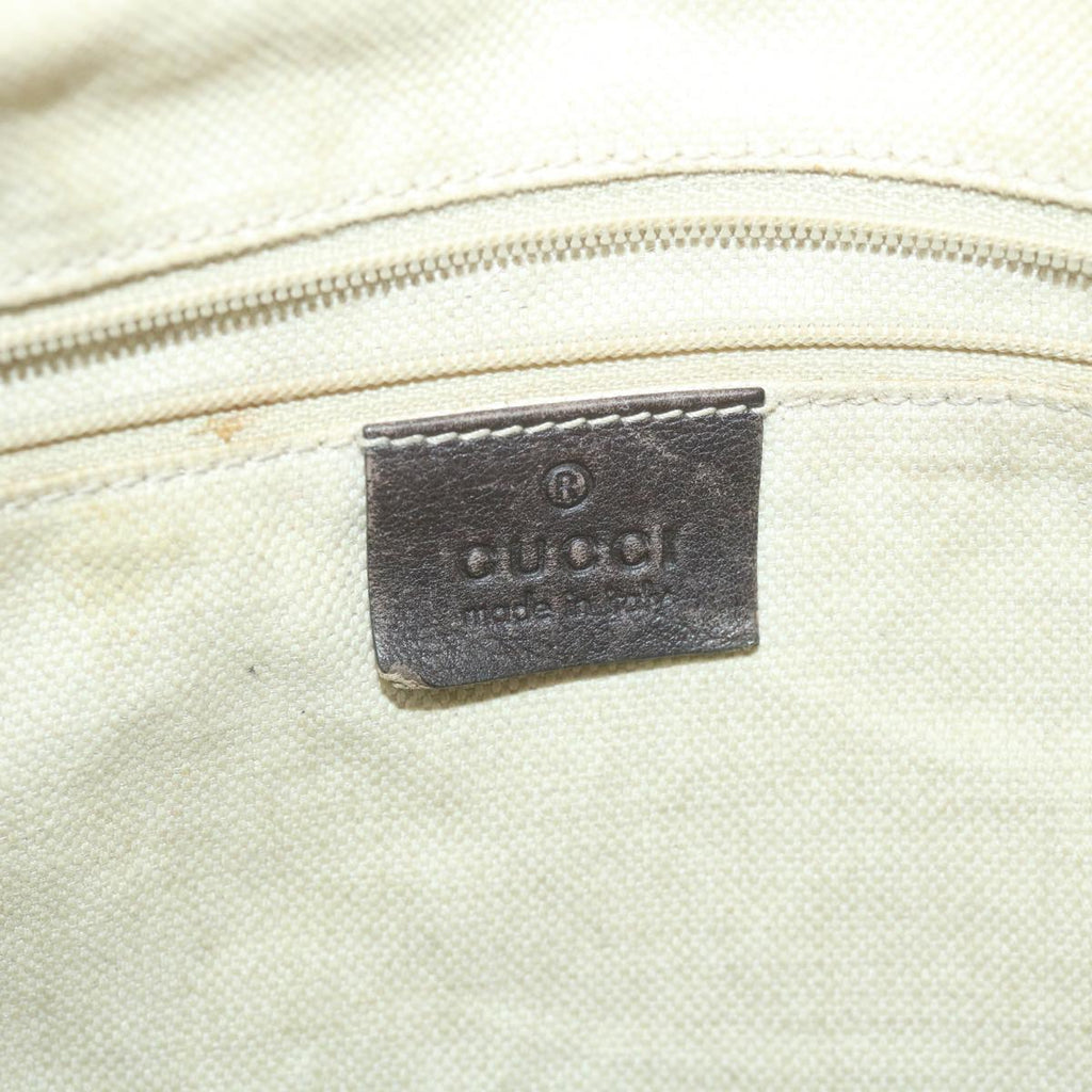 GUCCI GG Canvas Hand Bag Beige 223974 59072