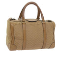 GUCCI Micro GG Canvas Hand Bag Beige 59084