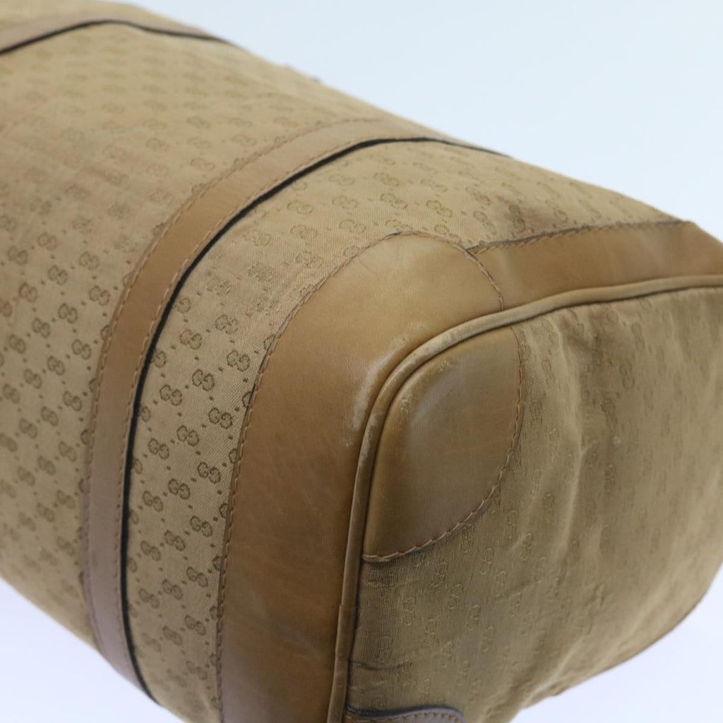 GUCCI Micro GG Canvas Hand Bag Beige 59084