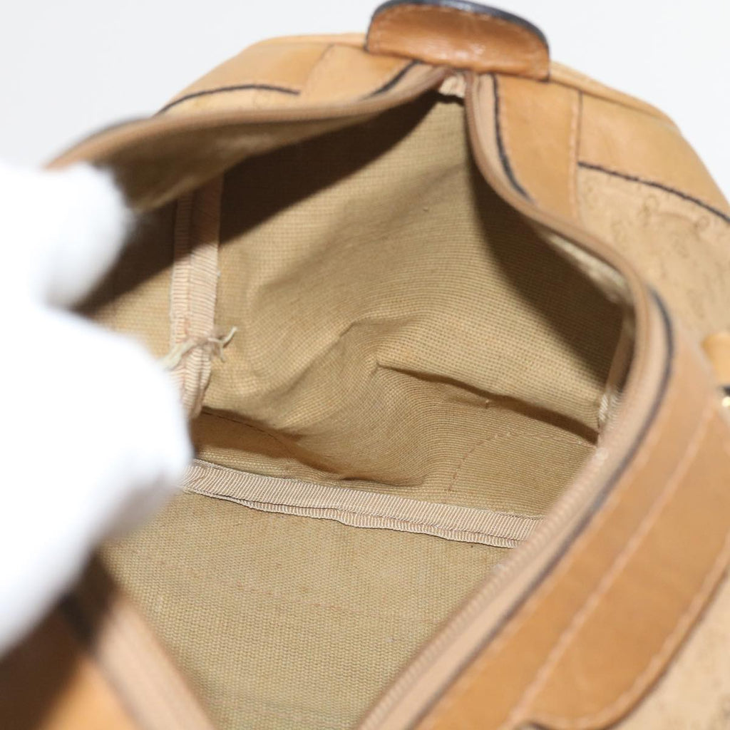 GUCCI Micro GG Canvas Hand Bag Beige 59084