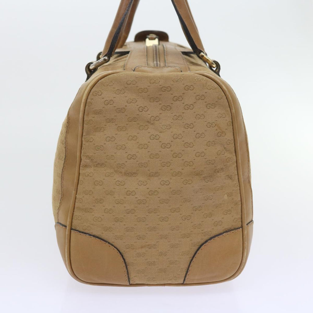 GUCCI Micro GG Canvas Hand Bag Beige 59084