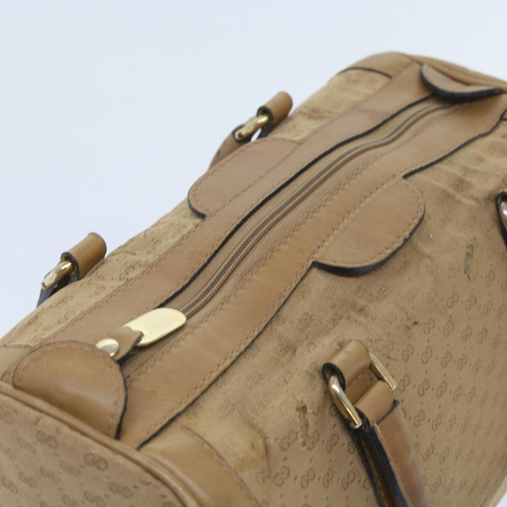 GUCCI Micro GG Canvas Hand Bag Beige 59084