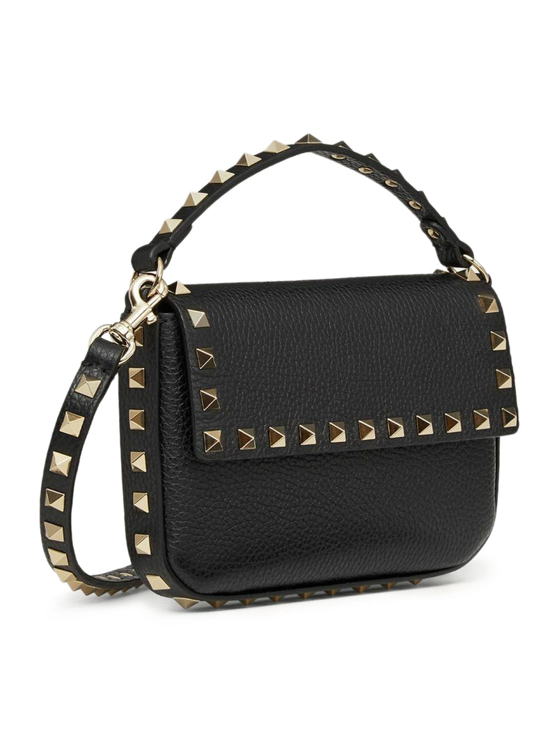 Valentino Garavani Women Rockstud Grainy Calfskin Pouch