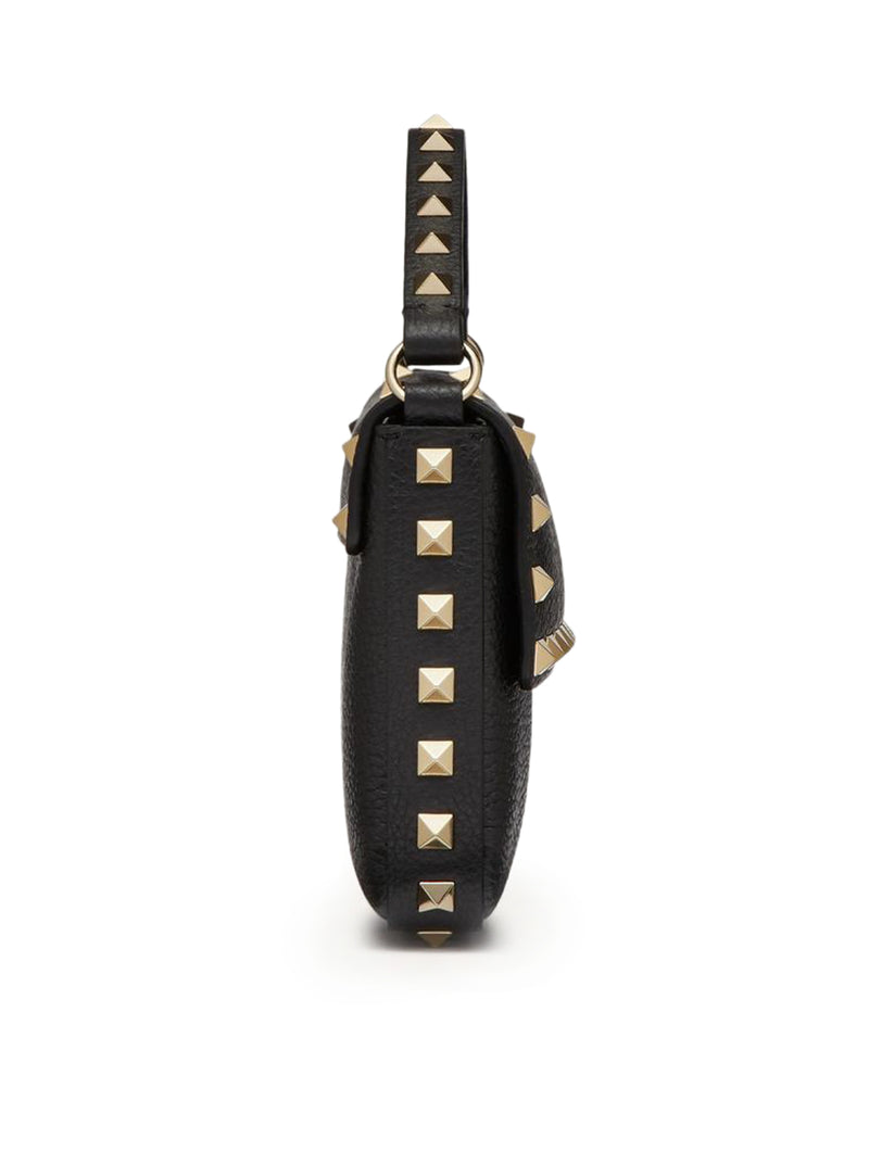 Valentino Garavani Women Rockstud Grainy Calfskin Pouch